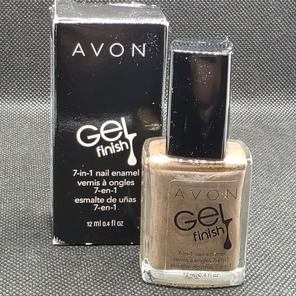 *4 For $25* Avon Gel Finish 7-in-1 Nail Enamel Glimmer